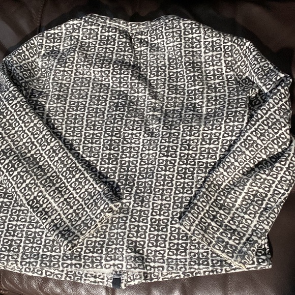 Roberta Roller Rabbit snap front cotton cardigan - Picture 3 of 3